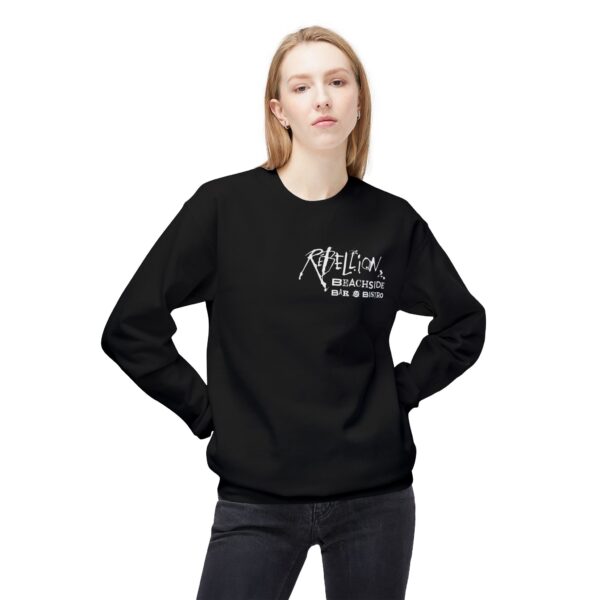 Rebellion Skeleton Crewneck Sweatshirt - Casual Unisex Fleece for Halloween & Party Vibes - Image 7